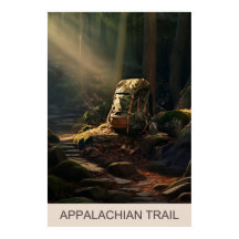 Day's End on the Appalachian Trail Poster