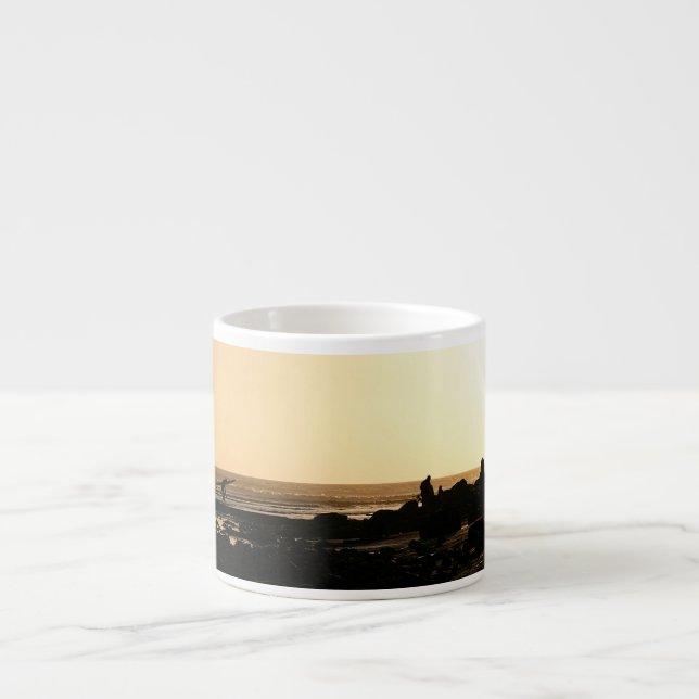 Days End Surfing Espresso Cup (Front)