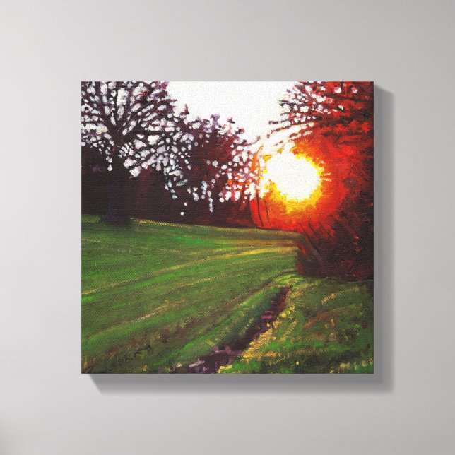 Day's finale 2013 canvas print (Front)
