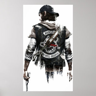 Days Gone Video Game Poster