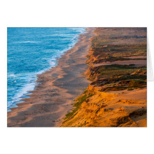 Days Last Light Strikes The Sandy Shore Of Point