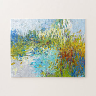Days Like This - Abstract Impressionist Painting Jigsaw Puzzle