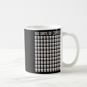 Days Of Coffee Teacher Appreciation 100th Day Nove Coffee Mug
