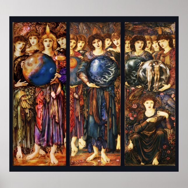 DAYS OF CREATION ANGELS Fourth, Fifth,Sixth Day Poster (Front)