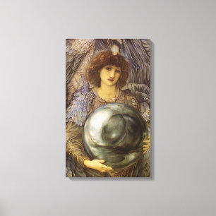 Days of Creation, First Day by Burne Jones Canvas Print