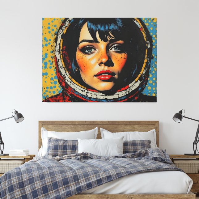DAYS OF DISCOVERY 13 CANVAS PRINT (Insitu(Bedroom))