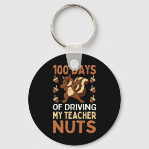 Days Of Driving My Teacher Nuts Dabbing Squirrel S Keychain