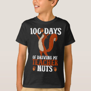 Days Of Driving Teacher Nuts School Retro Team 1  T-Shirt
