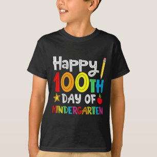 Days Of Kindergarten - Happy 100th Day Of School G T-Shirt