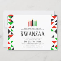 Days of Kwanzaa | Holiday Party Invitation