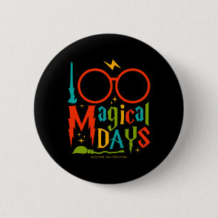 Days Of Mischief Managed Teachers Kids 100 Magical 2 Inch Round Button