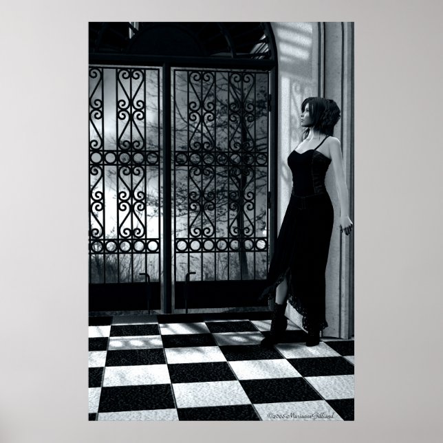 Days Of Noir Art Poster (Front)