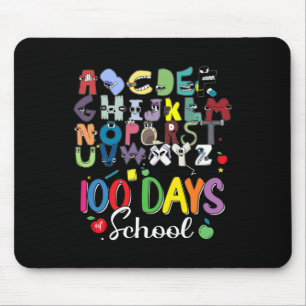 Days Of School Alphabet Lore Abc's School Costume  Mouse Pad