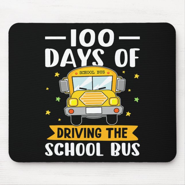 Days Of School Bus Driving 1  Mouse Pad (Front)