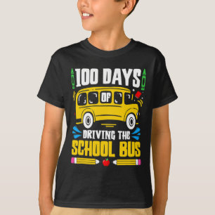 Days Of School Bus Driving T-Shirt