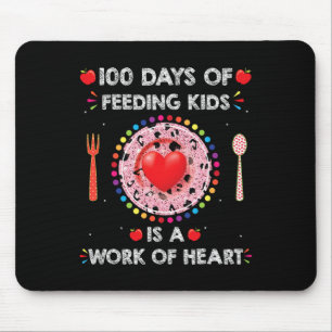 Days Of School Lunch Lady For Lunch Lady Cafeteria Mouse Pad