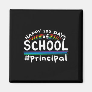 Days Of School Principal  Magnet