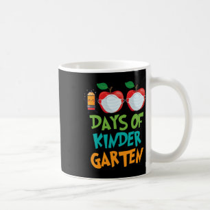 Days Of School Remote Virtual Teacher Student Coffee Mug