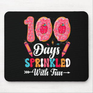 Days Of School Sprinkled With Fun Cute Cupcake Stu Mouse Pad