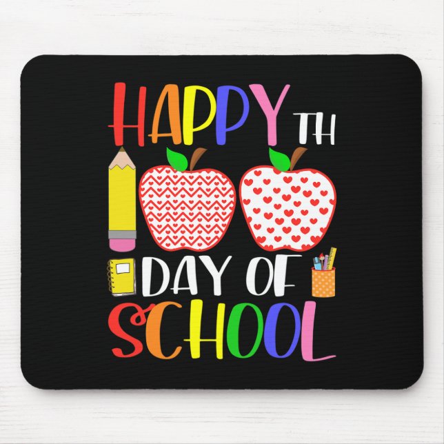 Days Of School Teacher And Student 2  Mouse Pad (Front)