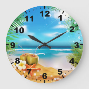 Days of Summer Round Wall Clock