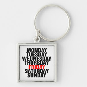Days of the Week Keychain