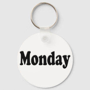 Days of the Week - Monday Keychain