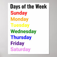 Days of the Week