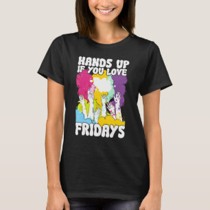 DAYS of the WEEK series FRIDAY distressed FriYay T T-Shirt