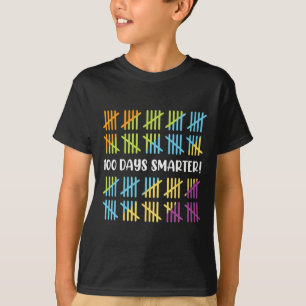 Days Smarter School Celebration 100 Days Of School T-Shirt