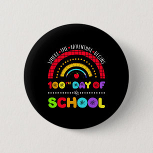 Days Smarter Where Adventure Begins 100th Day Of S 2 Inch Round Button
