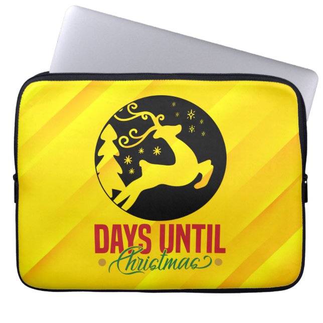 Days Until Christmas-14531 Laptop Sleeve (Front)