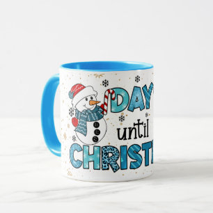 Days Until Christmas Customize Mug