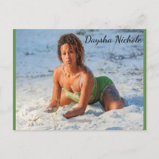 Daysha Nichole McGinnis, beach, Postcard