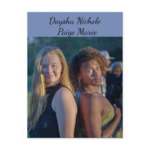 Daysha Nichole & Paige Marie, postcard