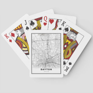 Dayton Map Playing Cards