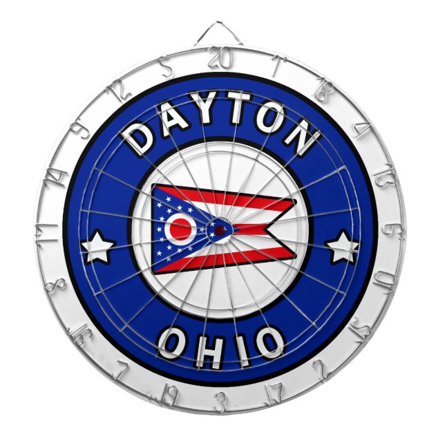 Dayton Ohio Dartboard (Front)