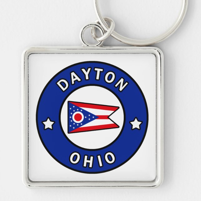 Dayton Ohio Keychain (Front)
