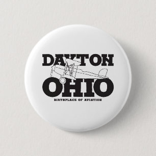Dayton Ohio - The Birthplace of Aviation 2 Inch Round Button