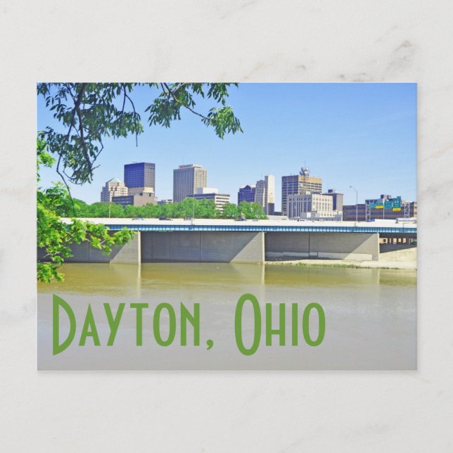Dayton, Ohio, U.S.A. Postcard (Front)