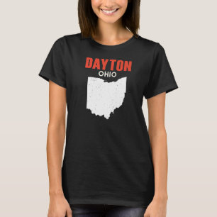 DAYTON Ohio USA State America Travel Ohioan T-Shirt