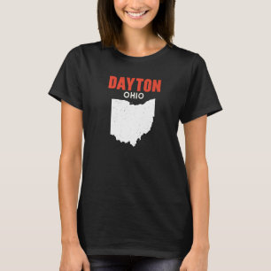 DAYTON Ohio USA State America Travel Ohioan T-Shirt