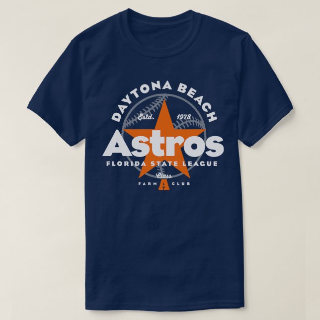 Daytona Beach Astros T-Shirt (Design Front)