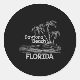 Daytona Beach Family Vacation Cruise Shirt Classic Round Sticker