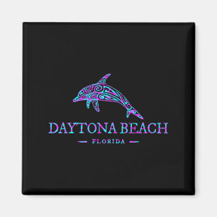 Daytona Beach Florida Dolphin Boys Girls Vacation Magnet