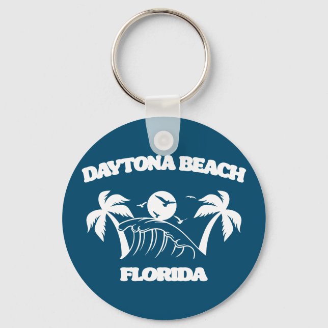 Daytona Beach Florida Keychain (Front)