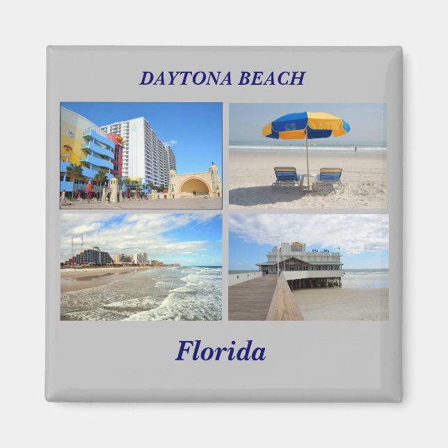 Daytona Beach Florida Magnet (Front)