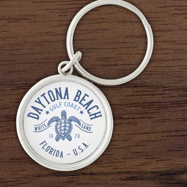 Daytona Beach Florida Paradise Beach Keychain (Creator Uploaded)