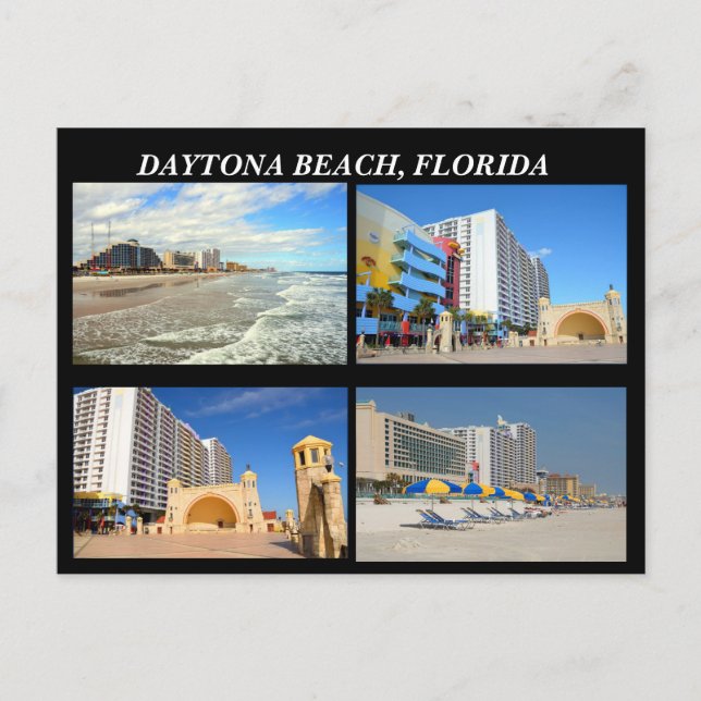 Daytona Beach Florida Postcard (Front)