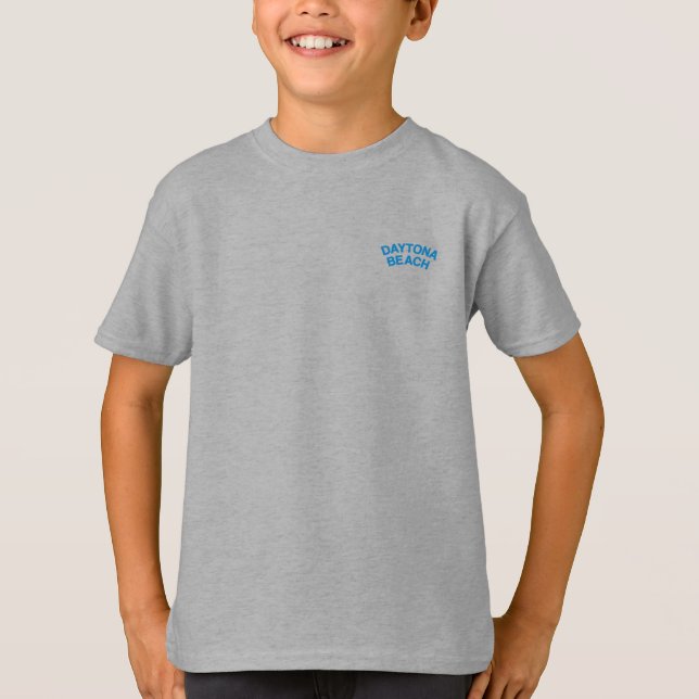 DAYTONA BEACH FLORIDA SUMMER WAVES VACATION T-Shirt (Front)